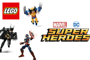 LEGO Набори 2023: Складай своїх улюблених героїв - Росомаху, Капітана Америку та Бетмена фото