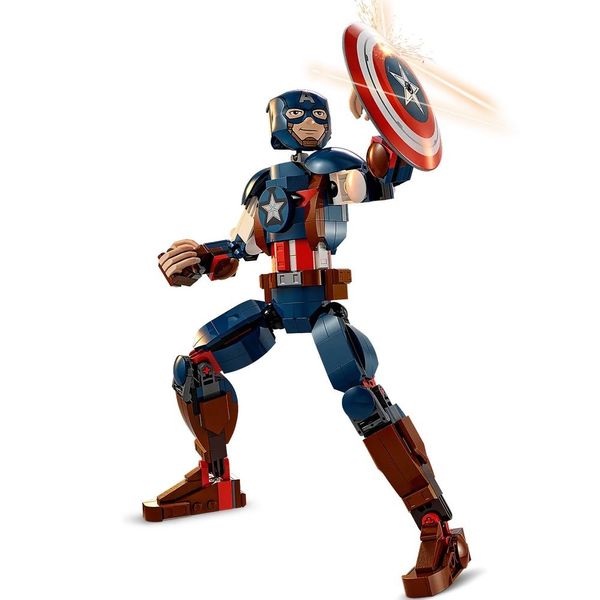 Фігурка Капітана Америка для складання 76258 фото